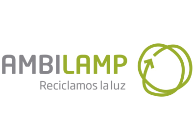 Logo AMBILAMP - reciclamos la luz